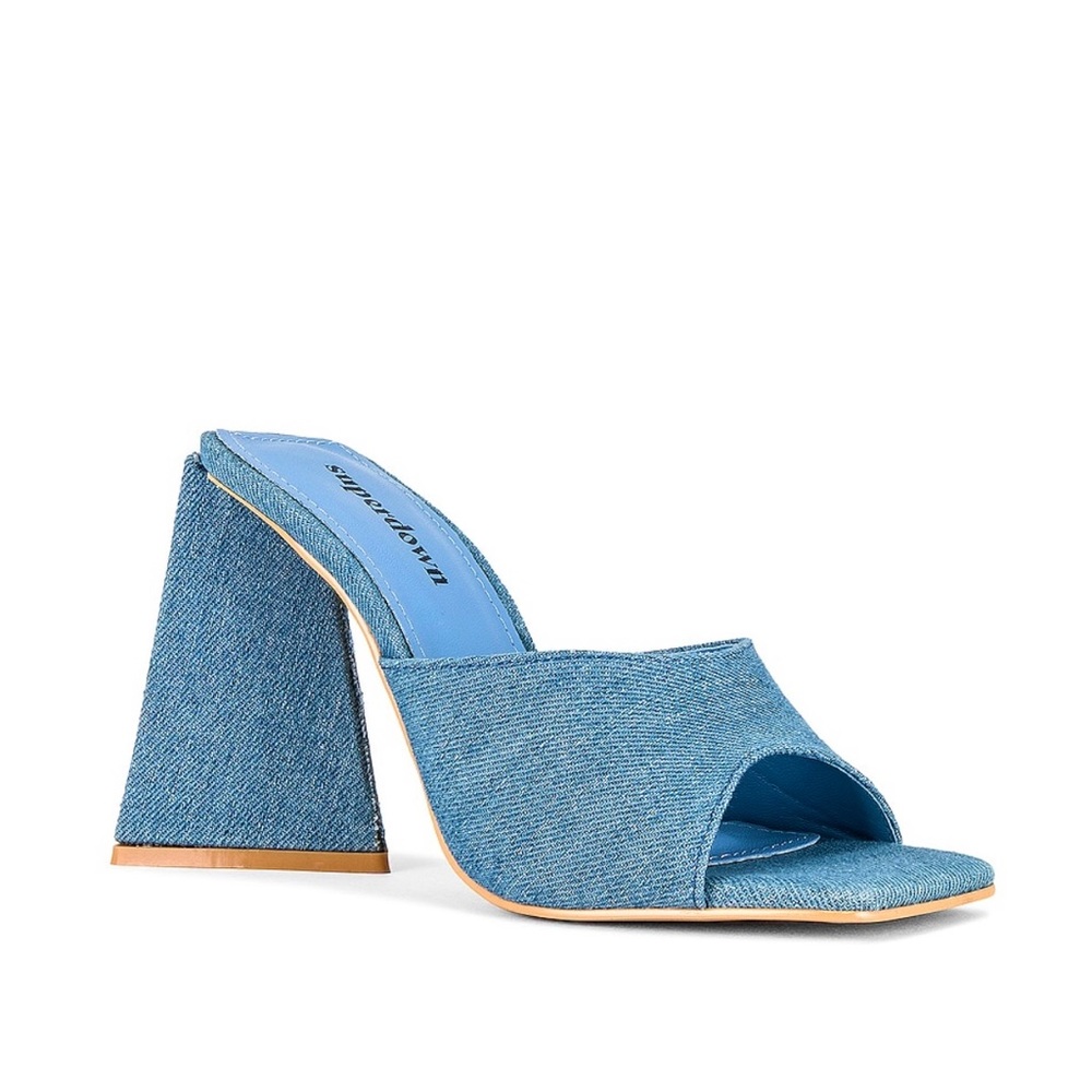 Brand New- Denim Superdown Indigo Heel